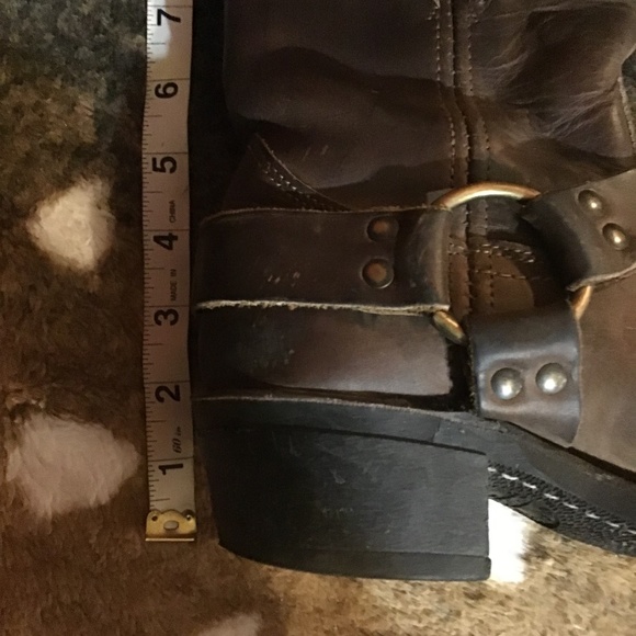Frye square Toe Harness Boots - Picture 9 of 16